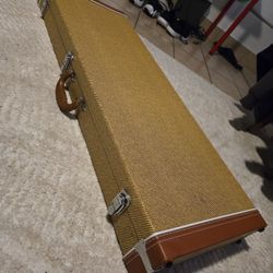 tweed hard case for strat/tele