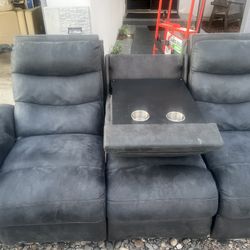 Navy Blue Couches 