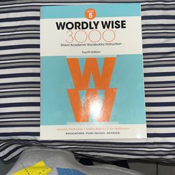 New Worldly Wise 3000 Direct Academy, Vocabulary Instruction, Book 5
