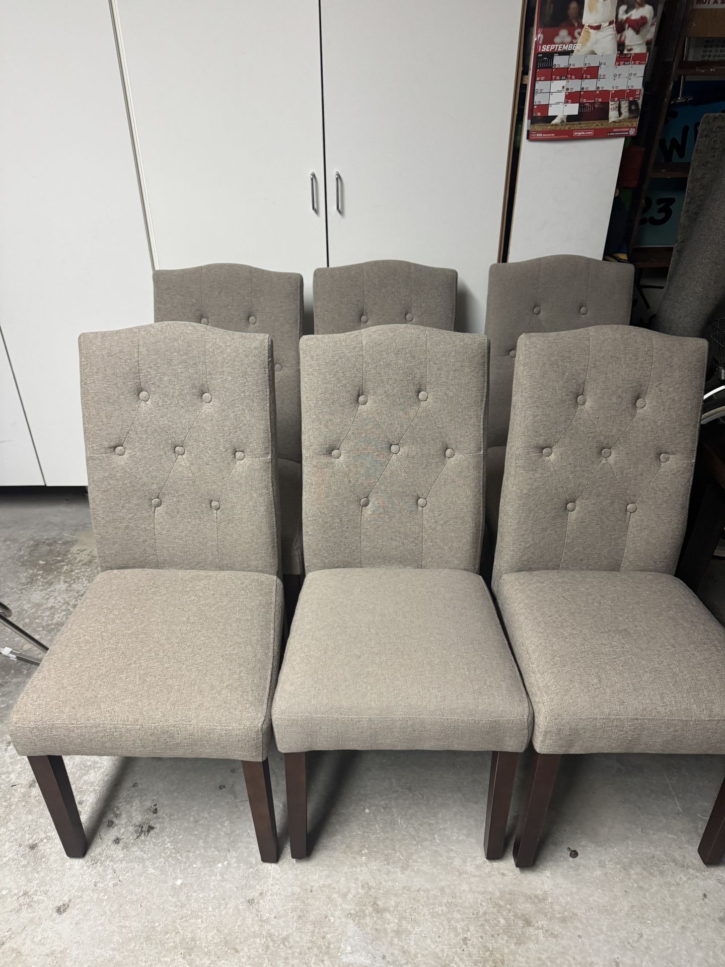 Six Dining Chairs