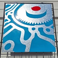 ORIGINAL Gear and TRANSMISSION Pump Painting by Local Austin Artist