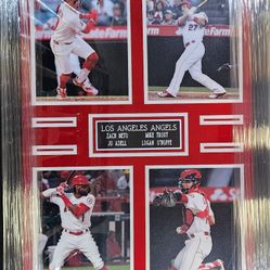 Angels Stars Custom-Framed 4-Photo Display Piece 