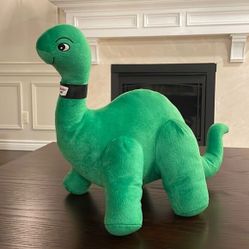 Sinclair Dinosaur Dino Oil Plush Brontosaurus 21” long  14” tall Stuffed Animal 
