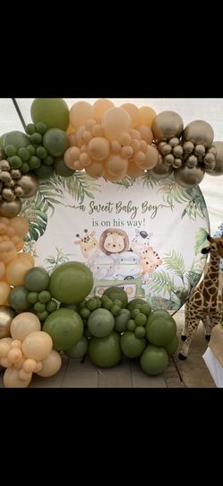 Safari Theme Baby shower Banner