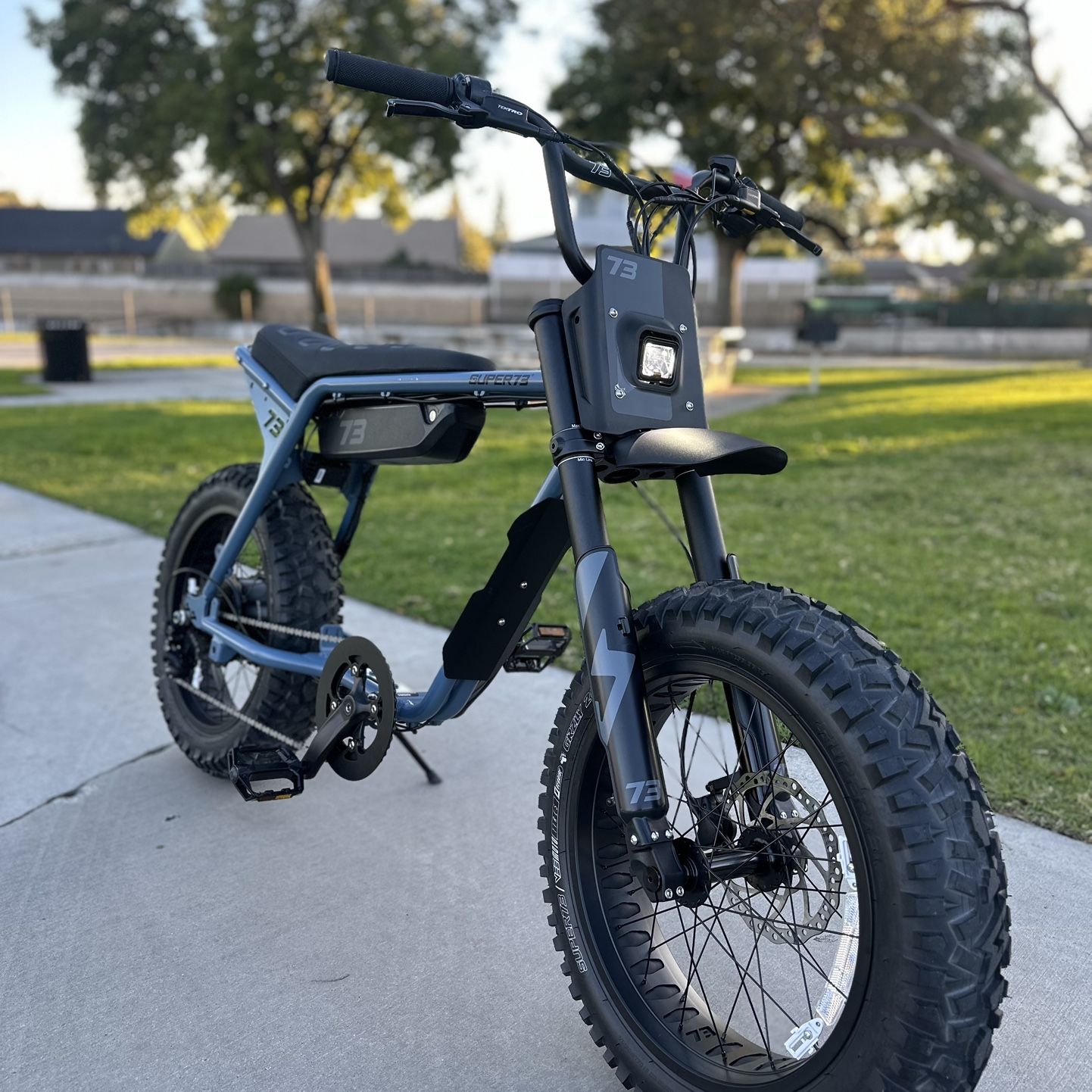 Super73 Z Adventure Panthro Blue E-bike Like New!! for Sale in