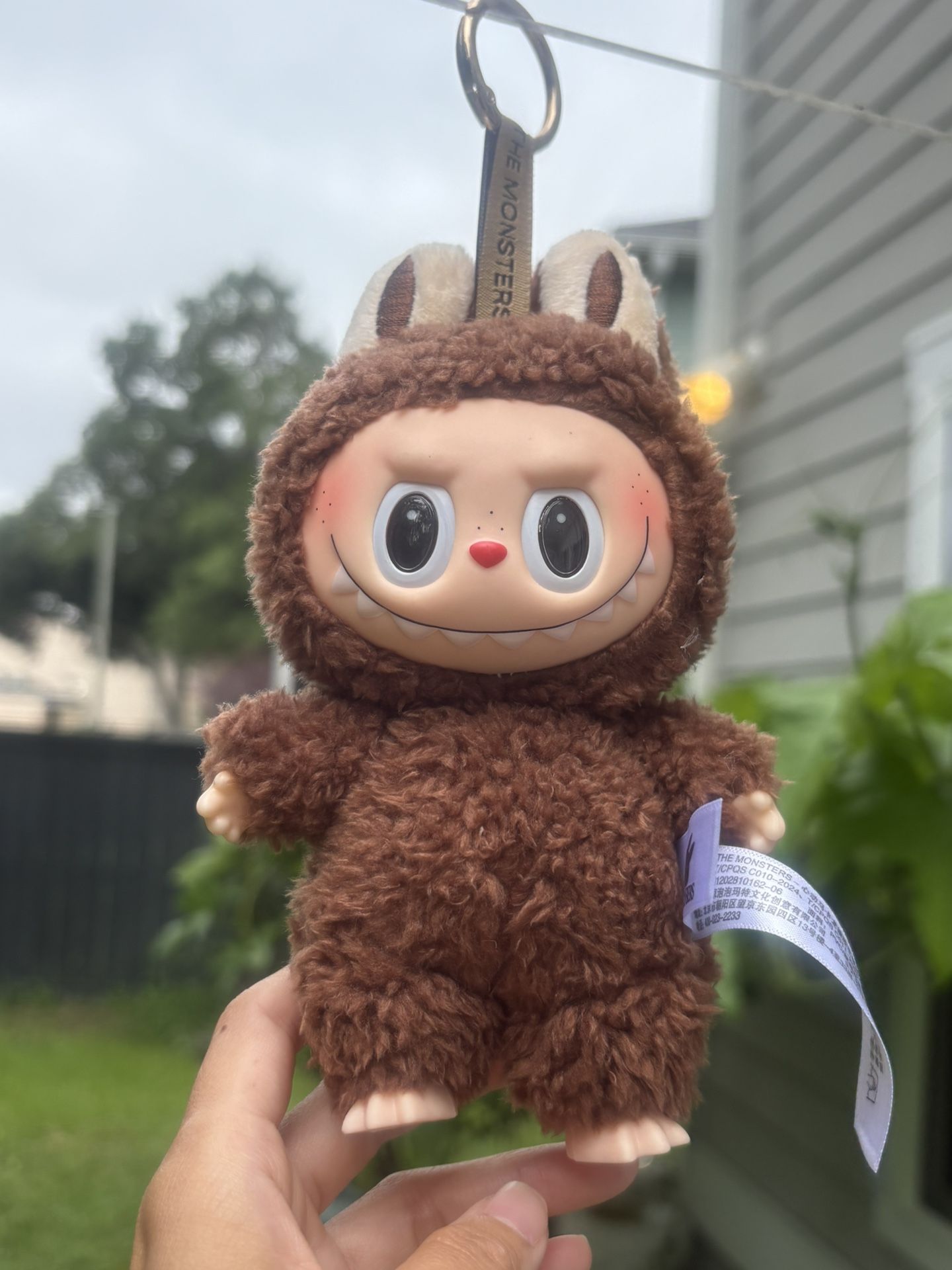 Exciting Macaron Labubu Secret Chestnut Cocoa Plush Toy Charm