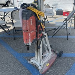 Hilti Electric Core Drill w/ Stand 