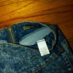 Blue Jean Skirt 