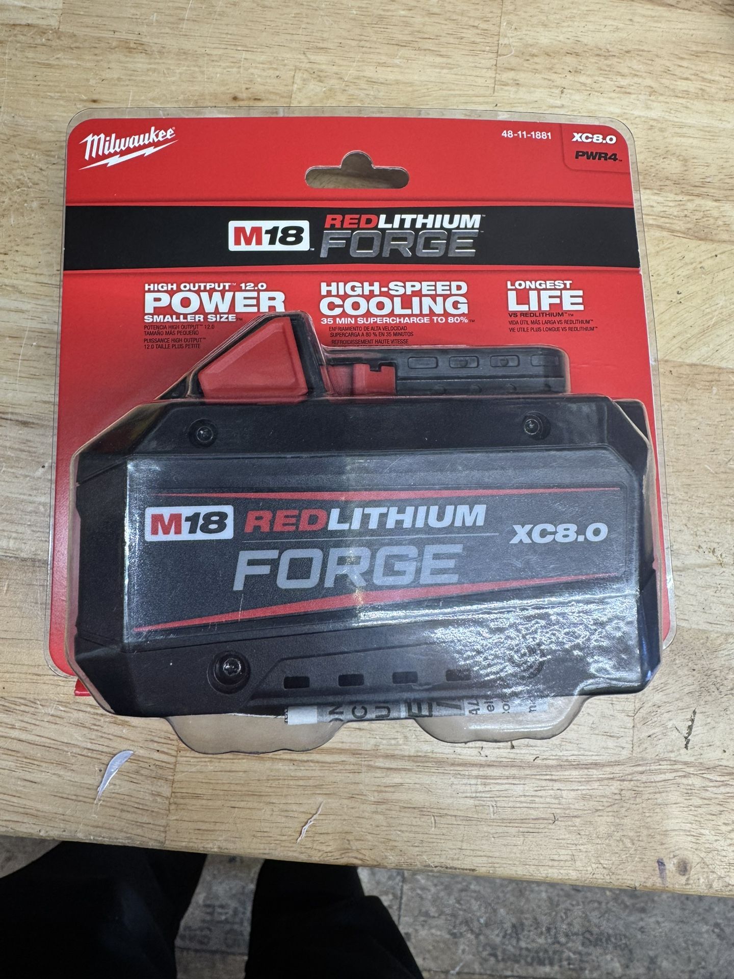 Milwaukee Battery Forge 8.0