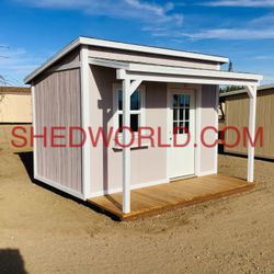 She Shed 8x12 Shed 