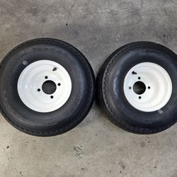 NEW Lawn Tractor / Mower Tires And Wheels 