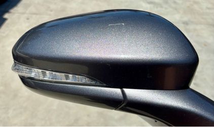 13-14 Ford Fusion Right Passenger Side Mirror Assembly Dark Gray 7 Wire