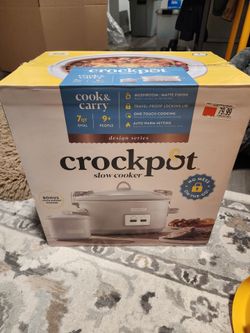 Crockpot 7Qt Cook & Carry Slow Cooker