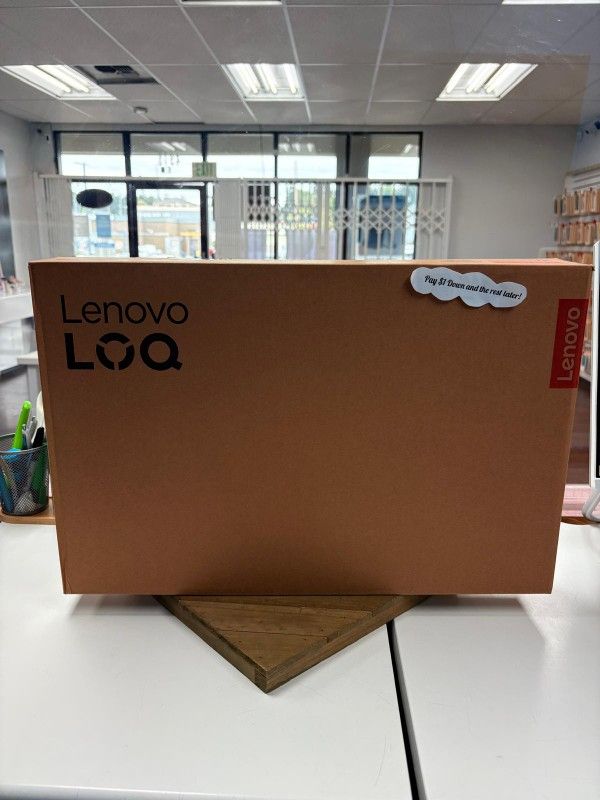 Lenovo LOQ 15. 6 Inch FHD 144Hz Gaming Laptop i5 - 12450HX 12GB RAM 512GB SSD RTX 3050 LAPTOP GAMING - Pay $1 To Take It Home Today and pay the rest l