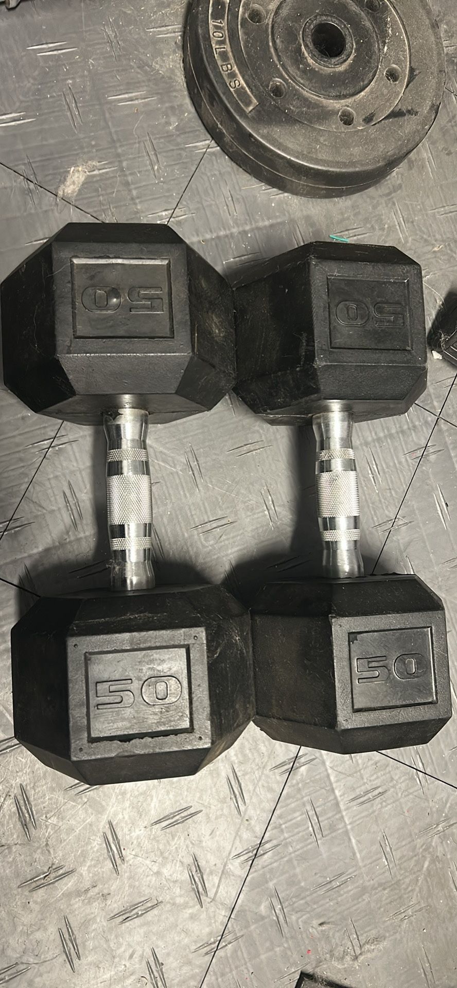 Rubber Dumbbells