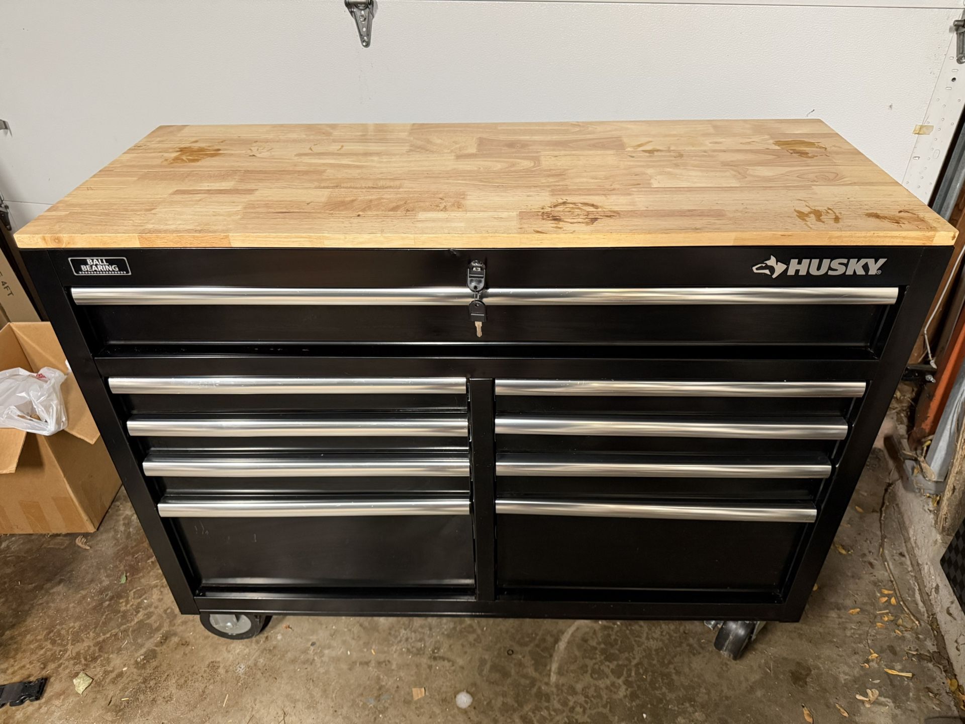 Husky 9 Drawer Tool Box