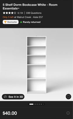 White Storage Shelves / Bookcases & Clothing Rack Organizers