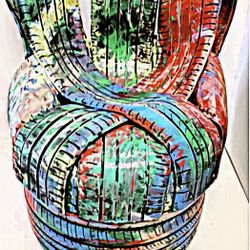 Up Cycled Art Furniture Chairs Plus