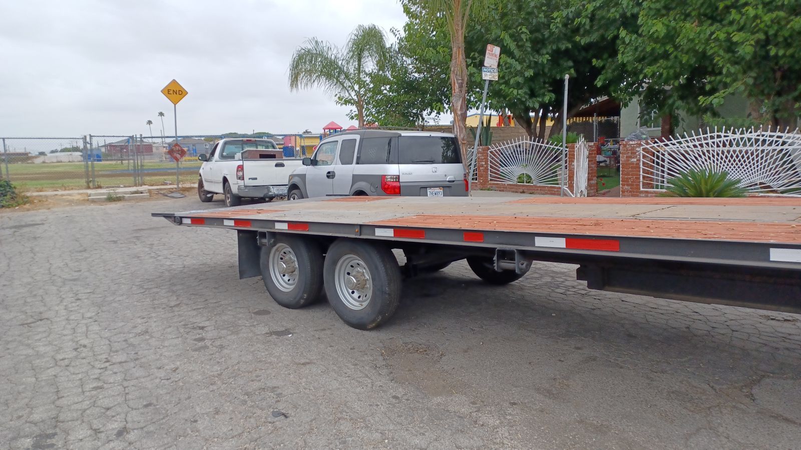 2021 Flat Bed Trailer 21 Ft Gooseneck For Sale