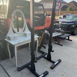 Fringe Sport Rolling Squat Rack