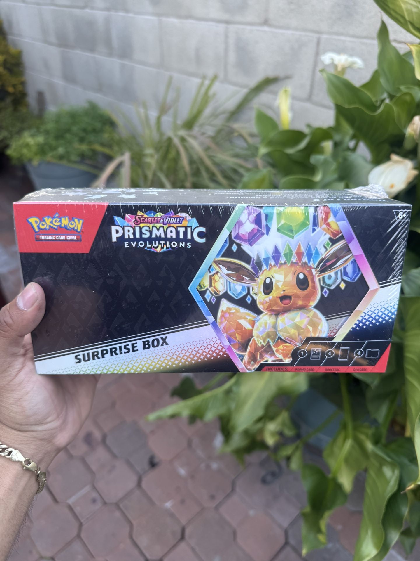Prismatic Evolutions Surprise Box