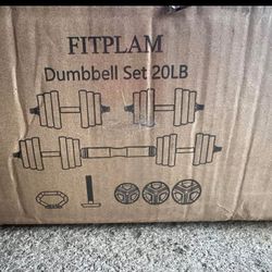 Dumbbells set 20lb and 40lb