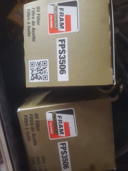 fram fps3506 oil filter synthetic 2pcs