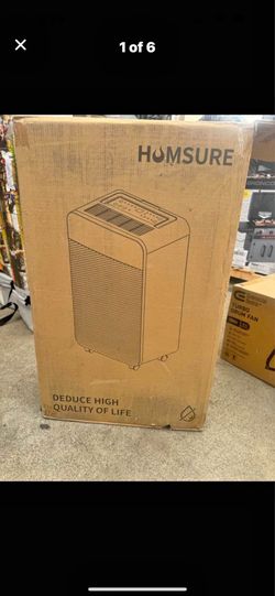 HUMSURE 4500 Sq. Ft 80 Pints Dehumidifier for Basement and Home, Bathroom, Bedroom, Equipped With Drainage Hose, Automatic Defrosting, 24-Hour Timer F