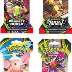 Sleeved Perfect Order Pokemon Cards