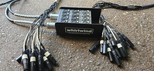 Whirlwind 12 channel snake