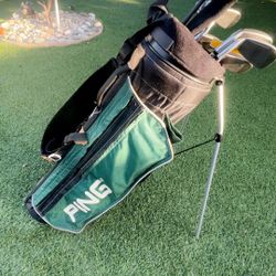 Ping Golf Bag w/ Clubs 