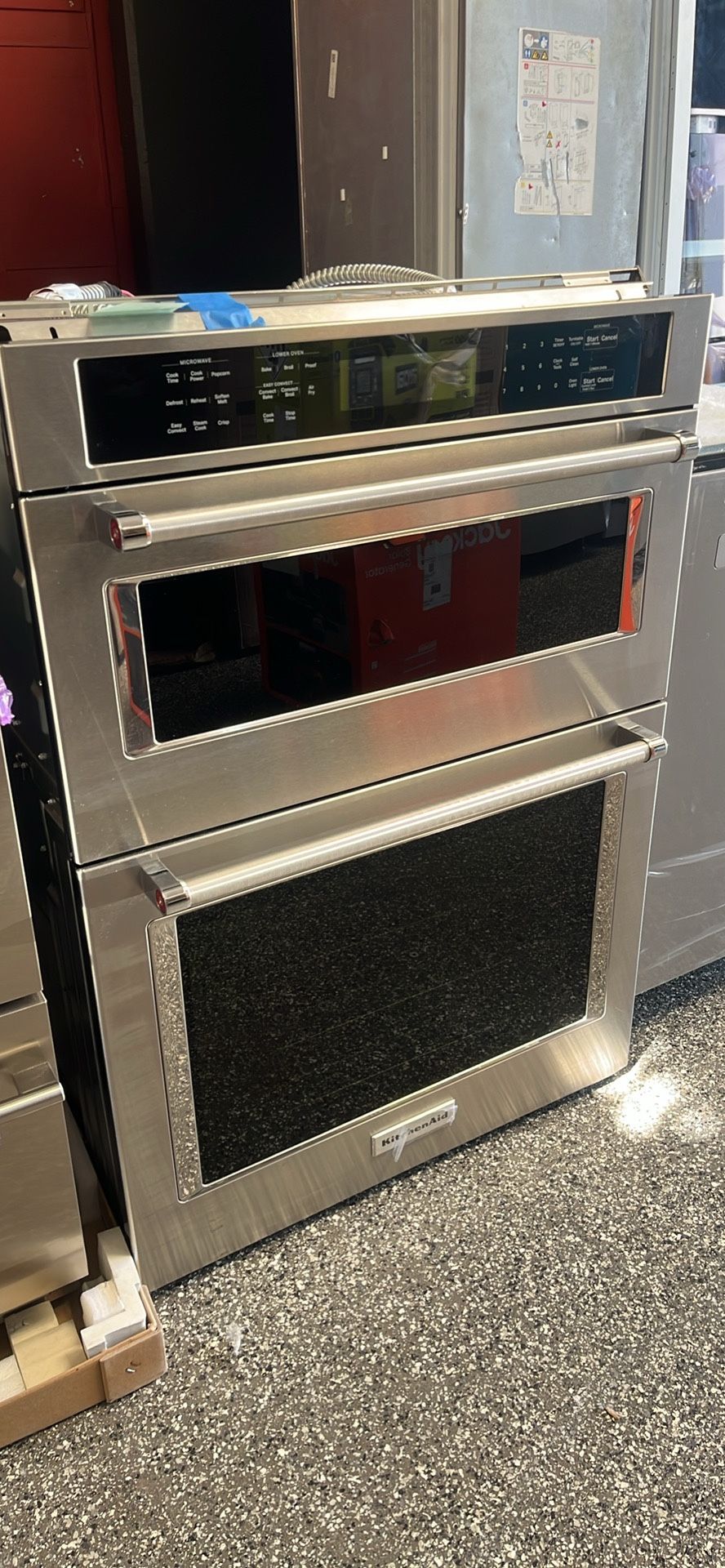 KitchenAid 30” Electric Microwave Oven Combo