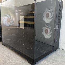 SKYTECH FISTANK STYLE PC CASE + 3 ARGB FANS