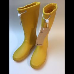 Tretorn Brand Packable Soft Yellow Rubber Boots Size Women’s 6 Same As Kids Size 4 Fits Big Kid New Eur 37