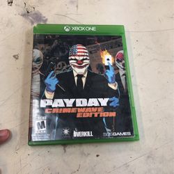 Microsoft  Xbox  One Pay Day 2