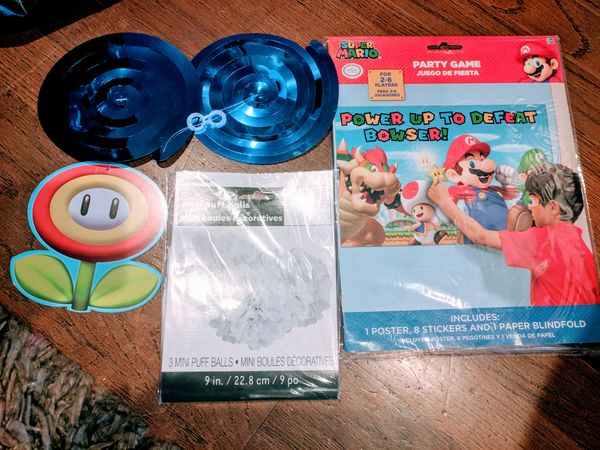 Super Mario Princess Peach Party Supplies Decorations For Sale