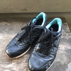 ASICS GEL-Lyte III Miami Vice H540L-9090 Men’s Black Leather Sneakers Sz 10.5