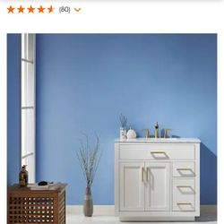 Bathroom Room Sink And Cabinet