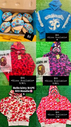 Bape hoodies