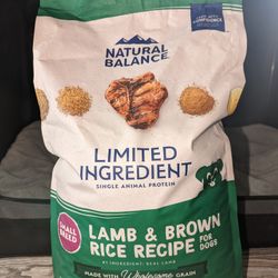 Dog Food by Natural Balance Small Breed Limited Ingredient 12 lbs