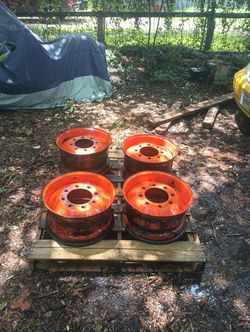 4 X (16.5x8.25) Tractor Wheels