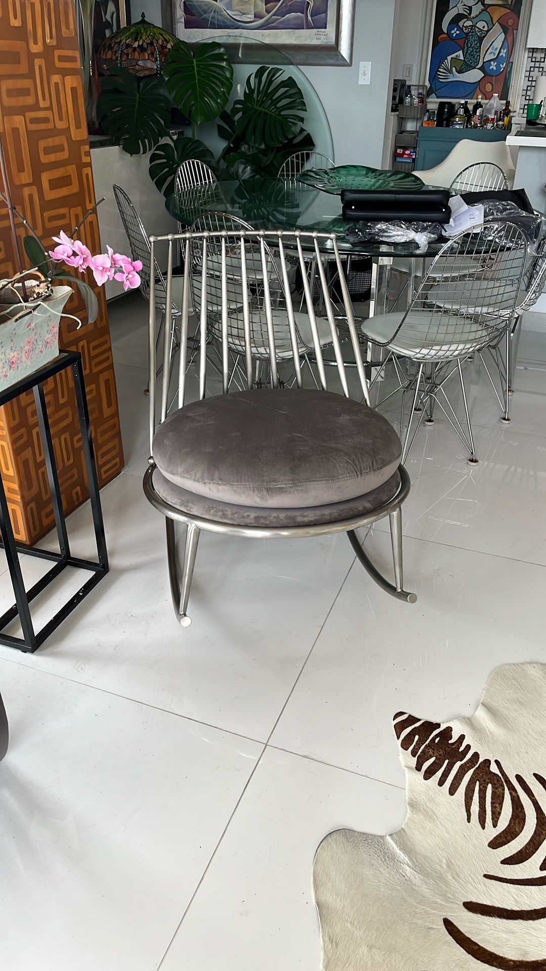 If You See It It’s Still Available Beautiful Italian Rocking Chair Open Box