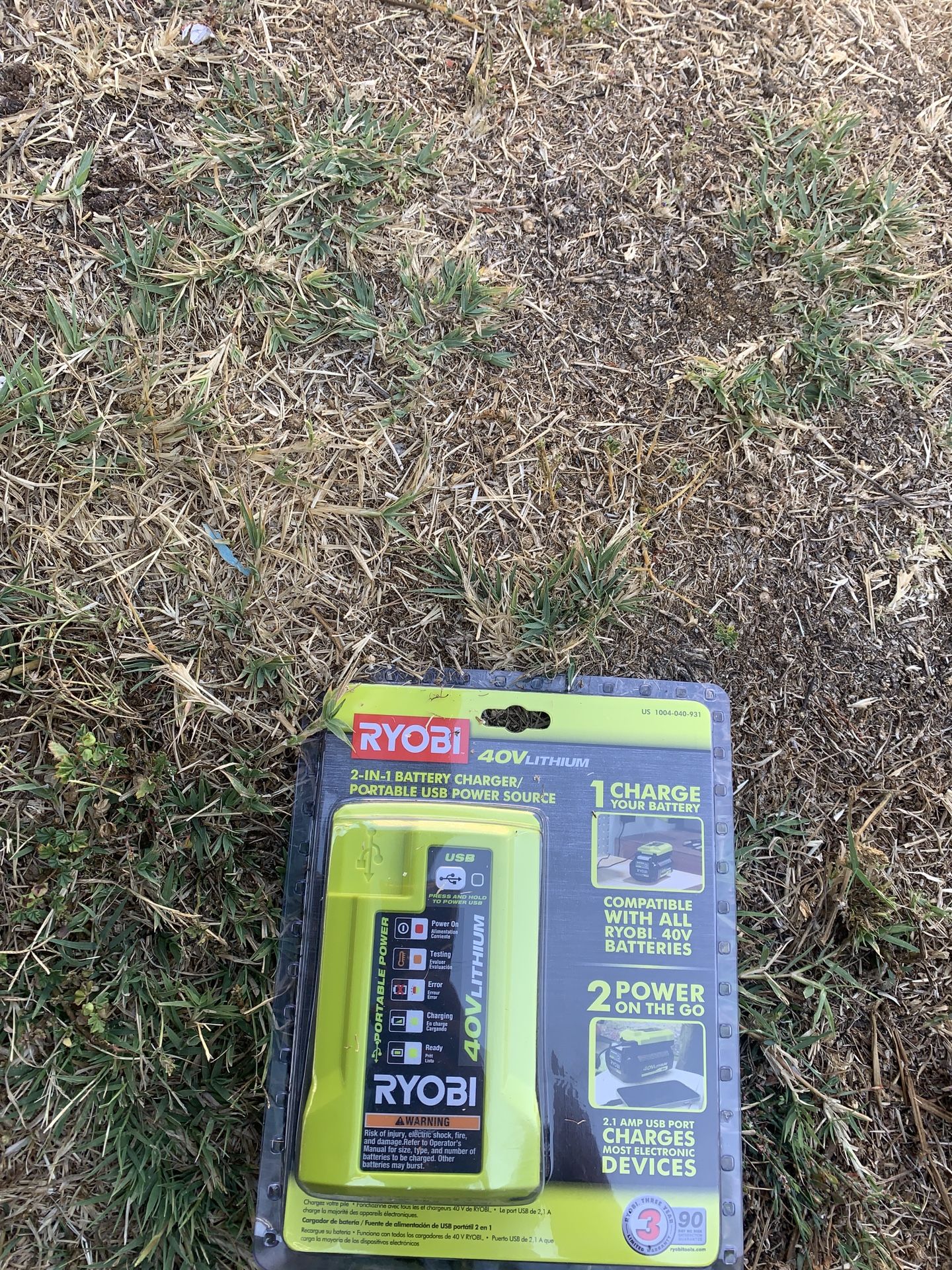 2 In 1 Battery Charger