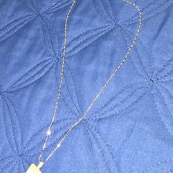 10k YG Turkey 1.2mm 18" Necklace Chain