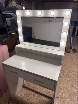 White Vanity