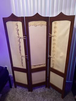 Vintage Dressing Screen