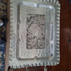 Cromwell Hammered Aluminum Tray