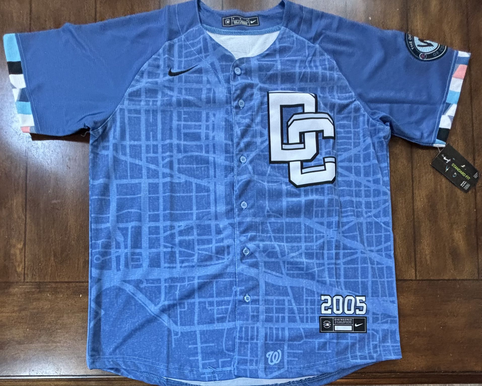 Washington Nationals Dylan Crews 2025 City Connect Limited Jersey Adult Medium