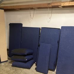 Used IKEA pullout couch w/ some cat scratches