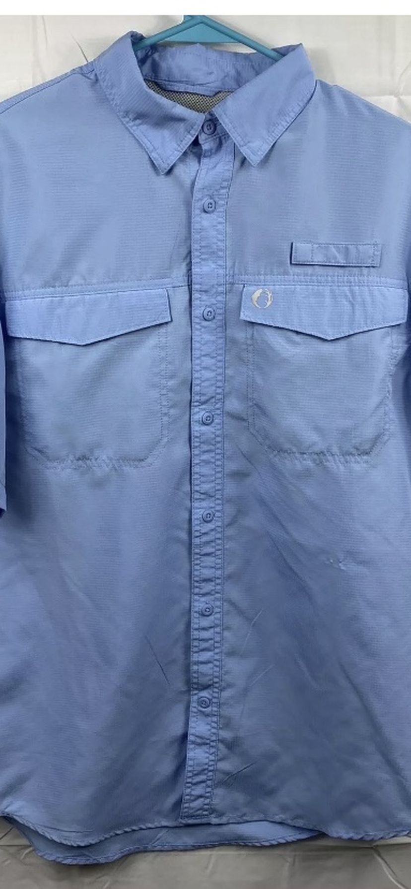 The American Outdoorsman Shirt UPF 40 Sun Protection w Dry Tech. With tag SzM